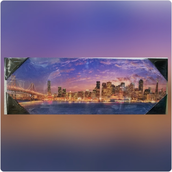 San Francisco Skyline Wall Decor - Picture 1 of 3